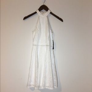 (Never worn) white mini dress